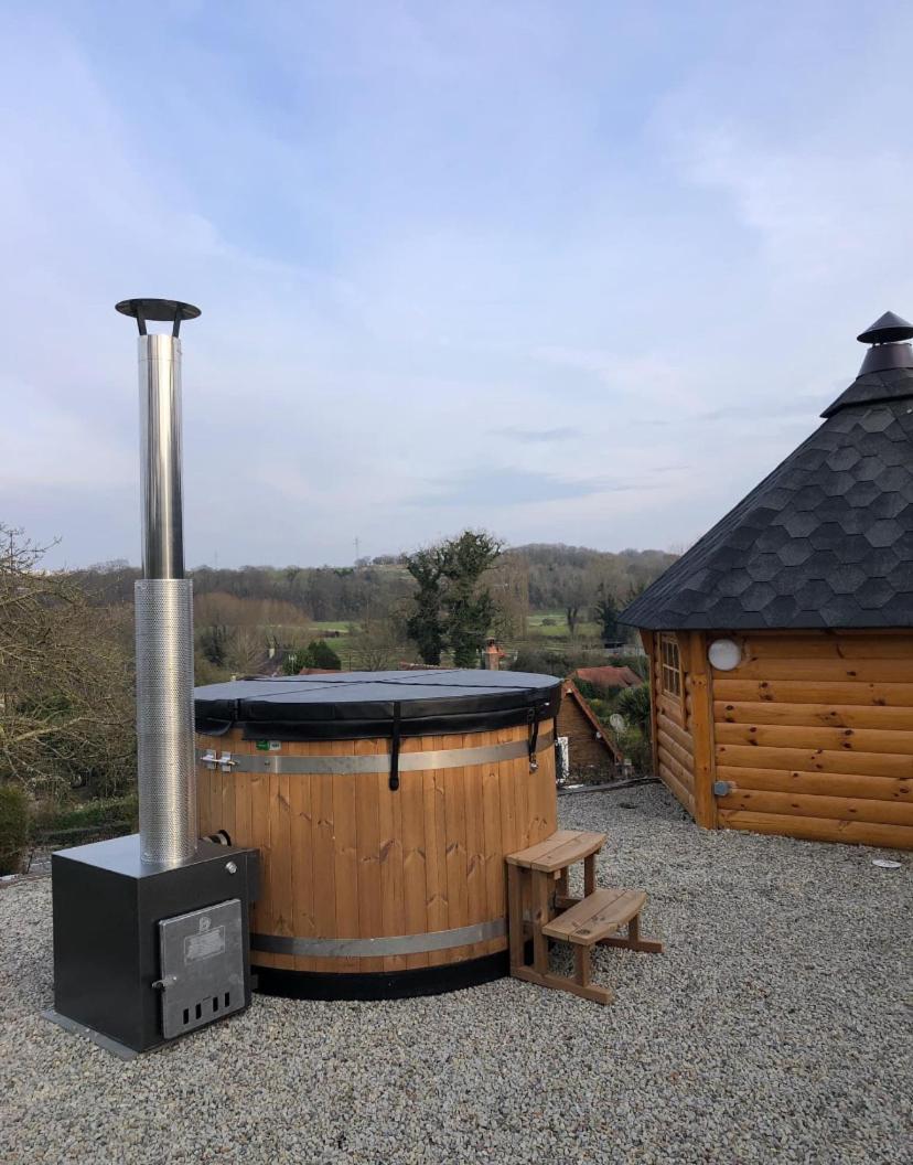 Maison Bois Kota / Bain Nordique / Proche De La Mer / Kota Grill Longueil 외부 사진